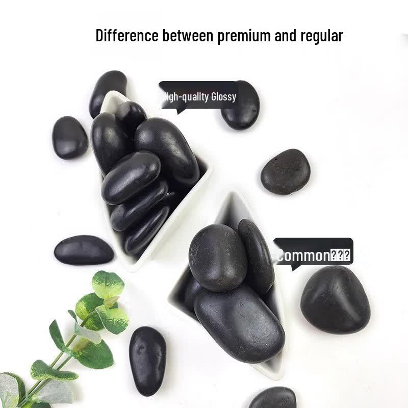 Black Garden Landscape Pebbles
