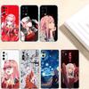 UP50 Zero Two Transparent Phone Case for Samsung Galaxy A04 A04S A14 A23 A34 A54 M23 M33 M52 M53