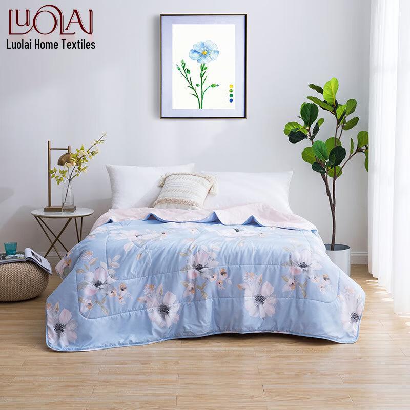 LUOLAI Flower Language Lightweight Summer Quilt