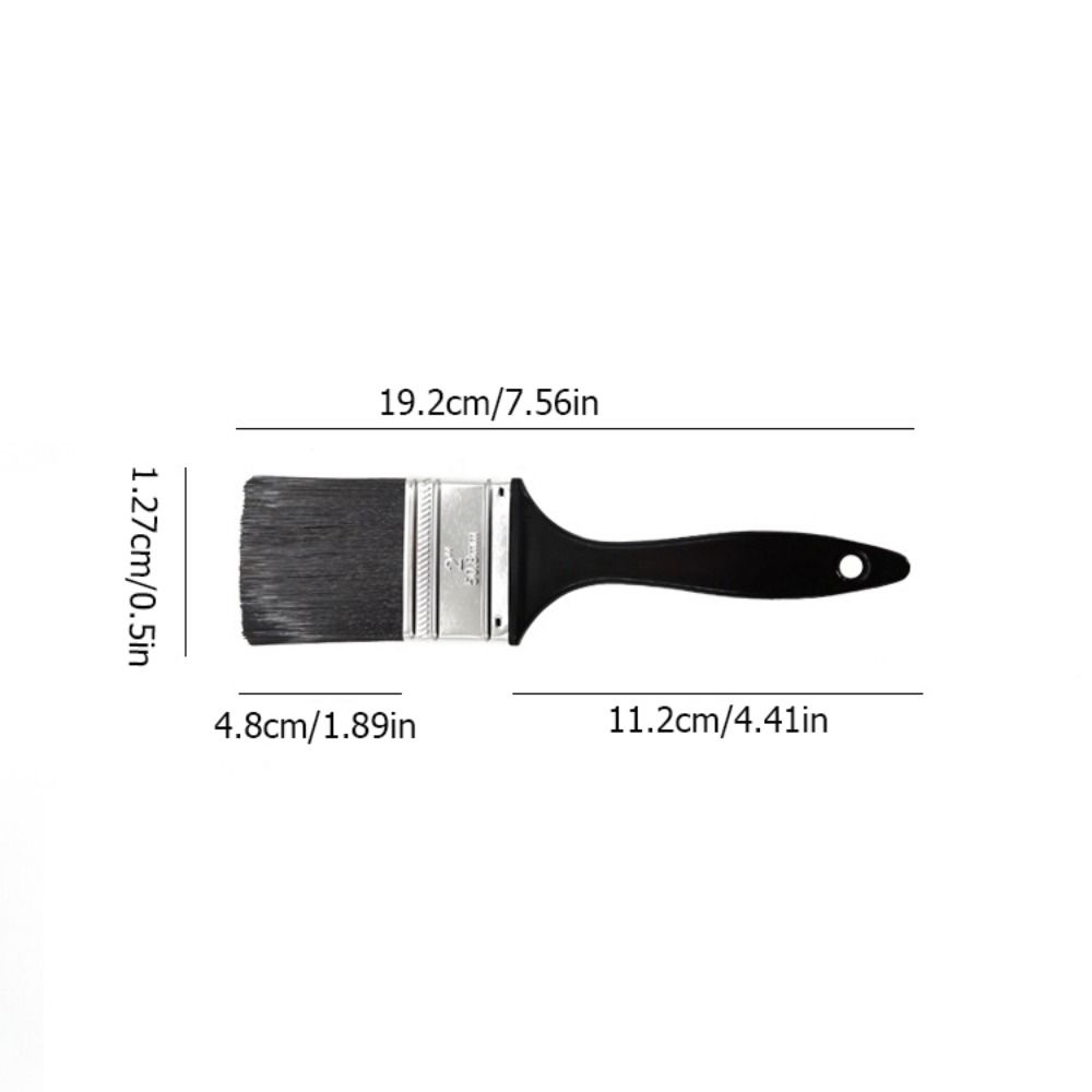 10pcs Thickened Paint Brush Apply Evenly Wall Brushing Tools Durable Plastic Handle Brush  Coating