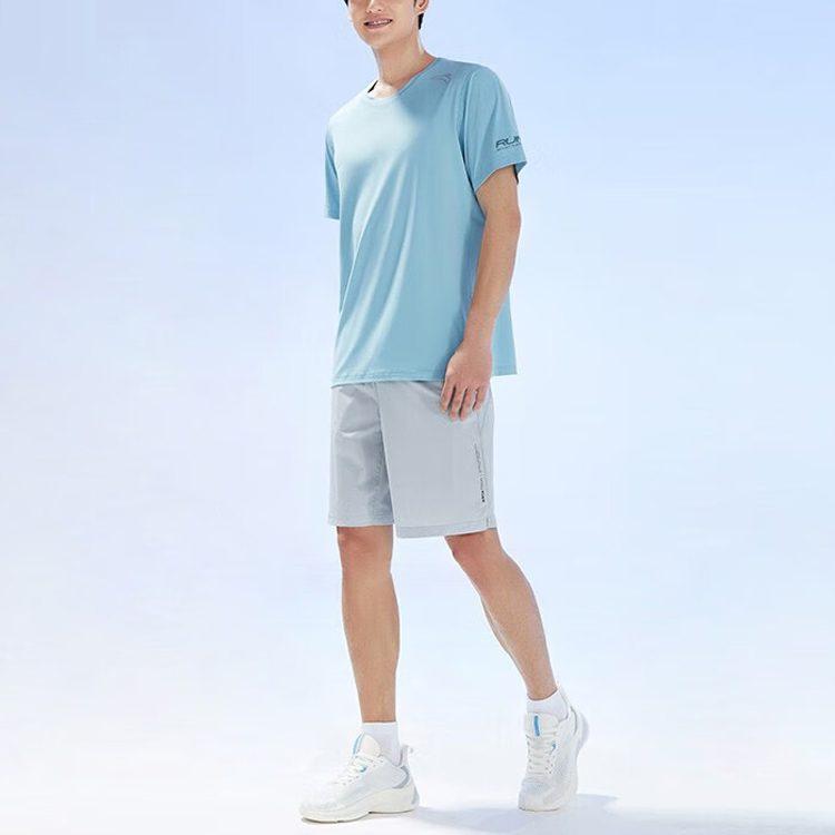 Anta Running Collection Running T Shirt Men's Sky Smoke Blue 152325117-1