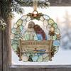 Home Garden Window Ornaments Sea Glass Family Ornament, Mother Daughter Sisters Acrylic Hanging Decoration, Is Festival Gift Ideas Where Mom Heartfelt