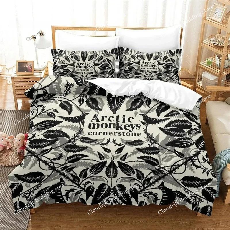 New Arctic Monkeys Bedding Set Single Twin Full Queen King Size Bed Set Aldult Kid Bedroom Duvet Cover Sets 3D Print