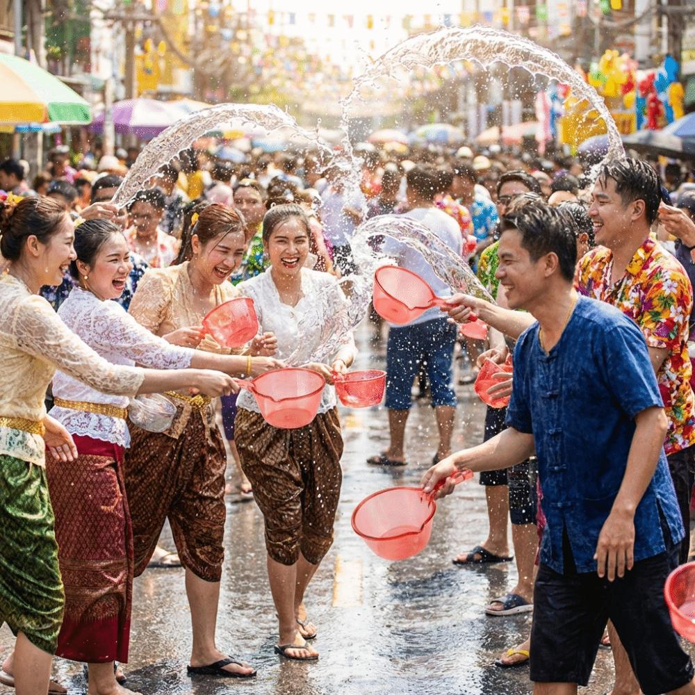 Transparent Water Ladle Plastic Water Dipper Practical Bath Water Spoon  Water Splashing Festival