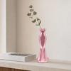 Elegant Dress Shaped Vase, 3D Printed Minimalist Flower Holder, Modern Decorative Bud Vase for Living Room, Entrance, Dressing Table, Home Decor
