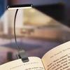 LED Book Light Reading Light Eye Caring Clip-on USB Rechargeable Dimmable Light Lamp Adjustable Flexible Night Reading Lamp