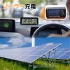 Digitale elektronische auto klok op zonne-energie met temperatuur- en vochtigheidsmeter