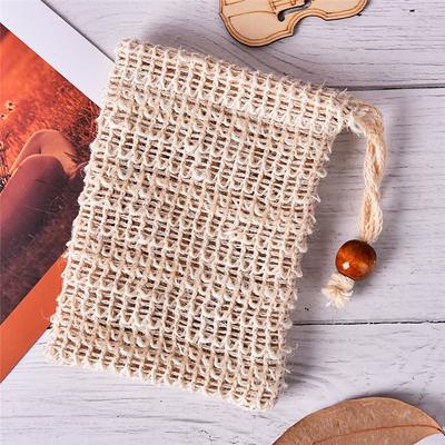 Durablel Sisal Soap Saver Pouches Soap Saver Bag Bath Shower Soap Mesh Bags