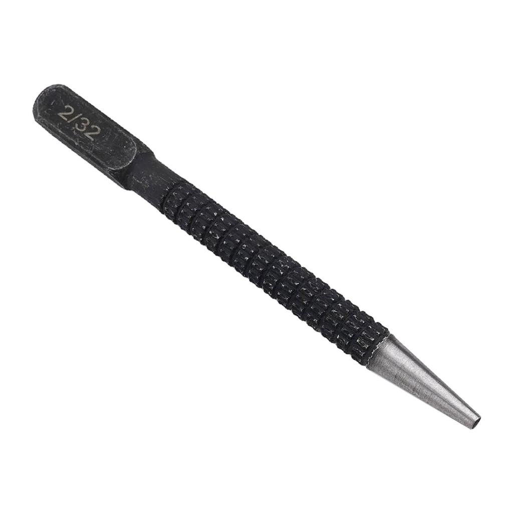 Secure Grip Design Knurled Body Punch Nail Punch Set Square Striking Head