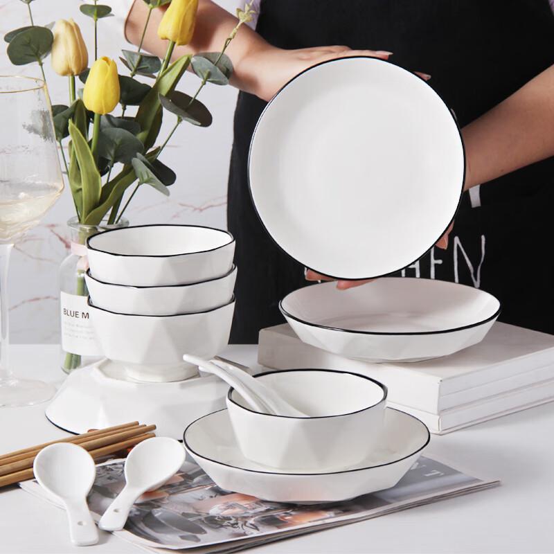 Набор японской подглазурованной керамической посуды  Ваньсян