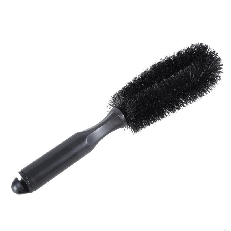 2025 New PremiumsMicrofiber Wheel Tire Cleaning Brush Non-slip Easy-Clean Handle for Car