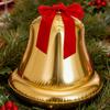 Giant Inflatable Christmas Balls Large PVC Christmas Bell With Bow Home Decor Lawn Ornaments For Indoor Outdoor Office Pathway