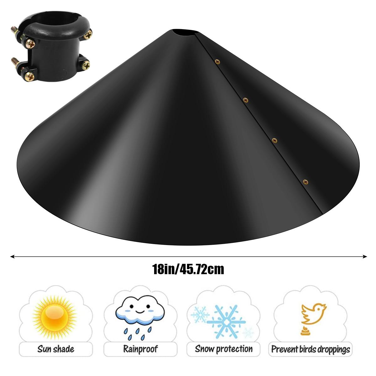 

18-дюймовая перегородка от белок, обертывание вокруг перегородок, защищающих от белок, прочная пластиковая защита для кормушки для птиц с крючком для подвешивания хлопушки от белок