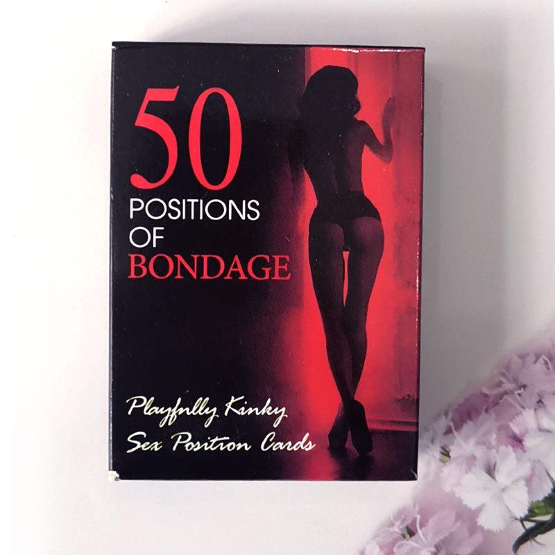 50 Passion Cards: Bedroom Commands & Sex Positions Game for Couples