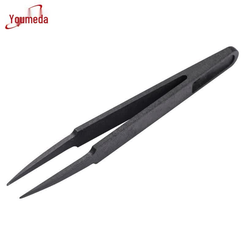 Yumayda YMD025 Carbon Fiber Plastic Tweezers (10-Pack) Tweezers