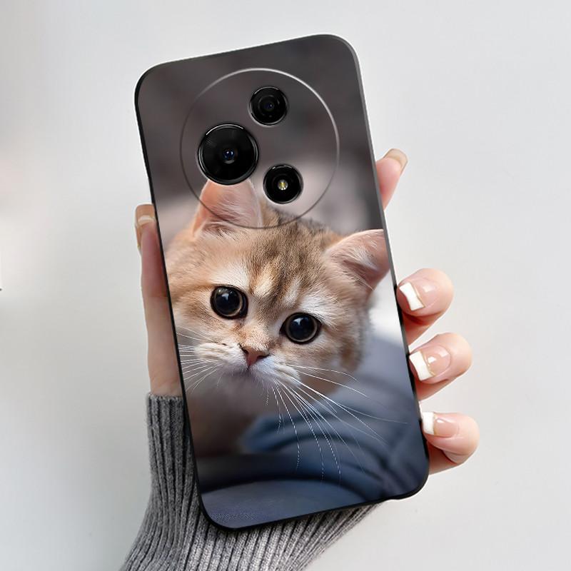 

Casing For TCL 60 NxtPaper 4G / TCL 60 SE NxtPaper 5G Phone Case Aesthetic Fashion Cute Cat Soft Silicone Black Protective Cover TCL 60 NxtPaper 4G