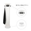 watchget Espresso Ground Knock Box, Floor-Standing Collection, Shock Absorbent, with Dish Cloth and Garbage Bag, Commercial Coffee Accessories,