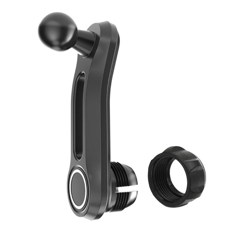 17mm Ball Joint Extension Arm for Car Air Vent Phone Stand GPS Mount Car Air Outlets Mobile Phone Holder Accessories чёрный