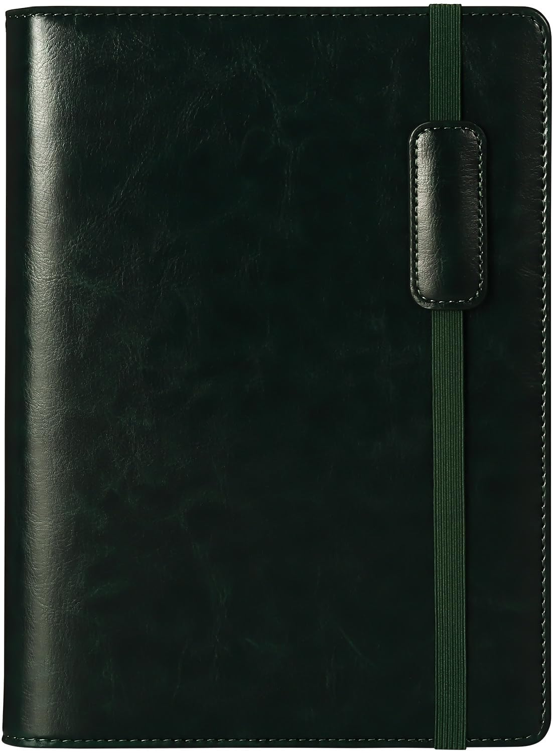 A5 Size System Schedule Leather Card Notebook Business A5 Business Office Supplies RIHUA Planner, 6-Ring Binder, Book, Refillable, Notebook, Holder,