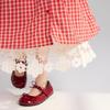 Zhi Mu Girls' Plaid Sleeveless 2-Piece Dress Set