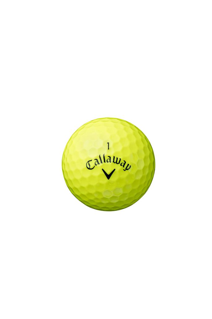 Callaway WARBIRD YLW 2021 Golf Balls, 1 Dozen (12 Balls), 2-Piece Yellow