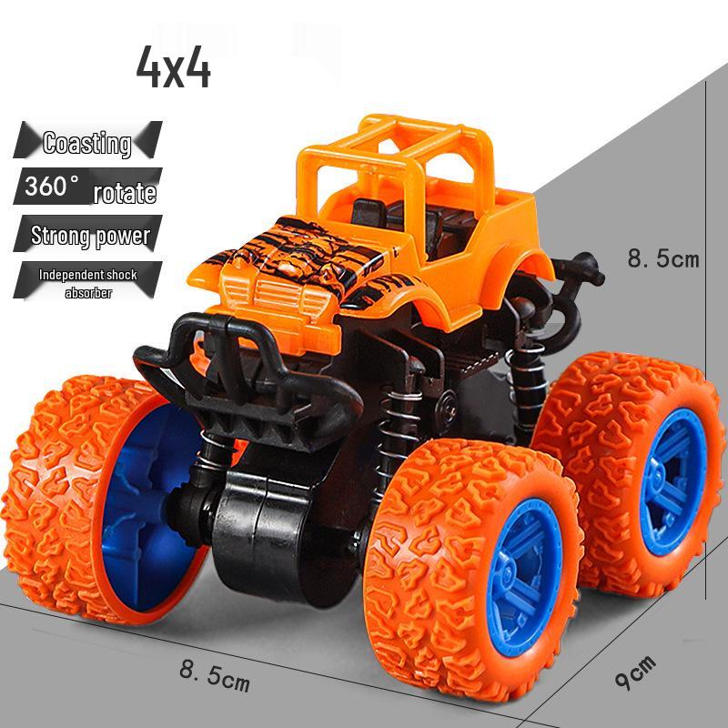 Children's Inertial Off-Road Toy Car: Durable Four-Wheel Drive Model