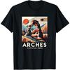 Arches National Park Delicate Arch Cool Modern Art T-Shirt