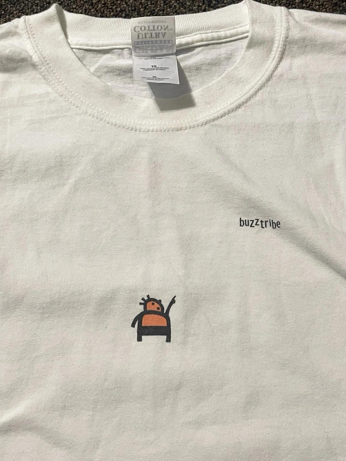 

Vintage Y2K Nokia Buzztribe Shirt Men s XL Phone Tech Tee Front Back 3XL