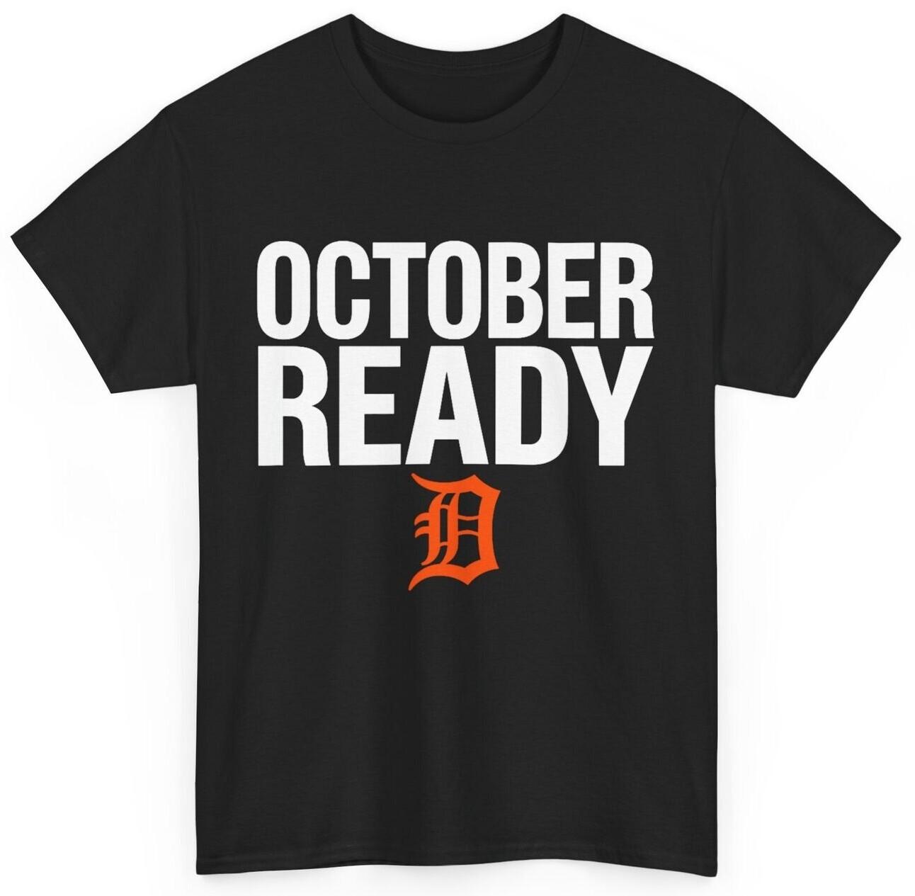 October Ready Funny Shirt For Ready Tiger T-shirt S
