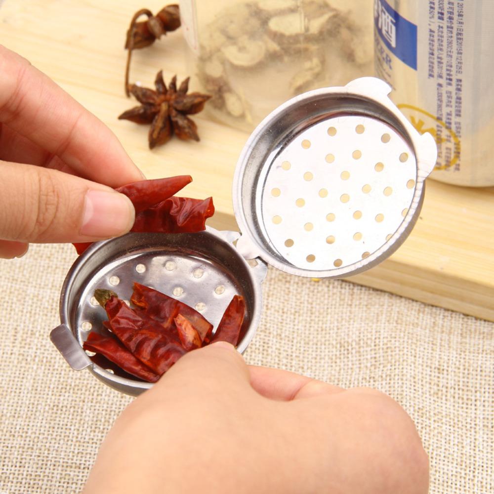 8/10Pc Rust-proof Tea Strainer 304 Stainless Steel Seasoning Balls Filter Spice Infuser  Cooking