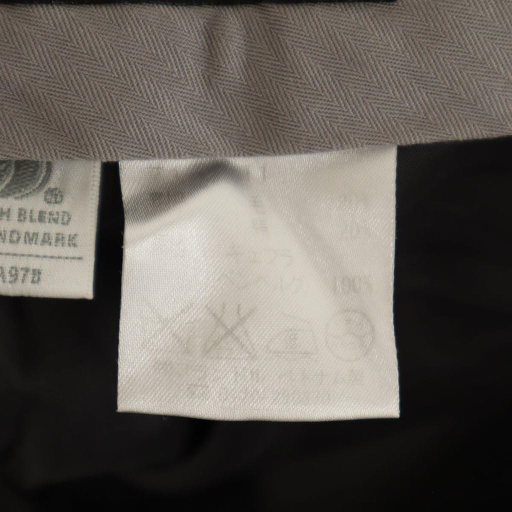 INED Silk Blend Striped Pattern Slacks Pants 11 Gray Women Used