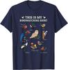 Cooler Vogelliebhaber Vogelbeobachtungsgeschenk Vogelbeobachter Vogelkundler Unisex T-Shirt