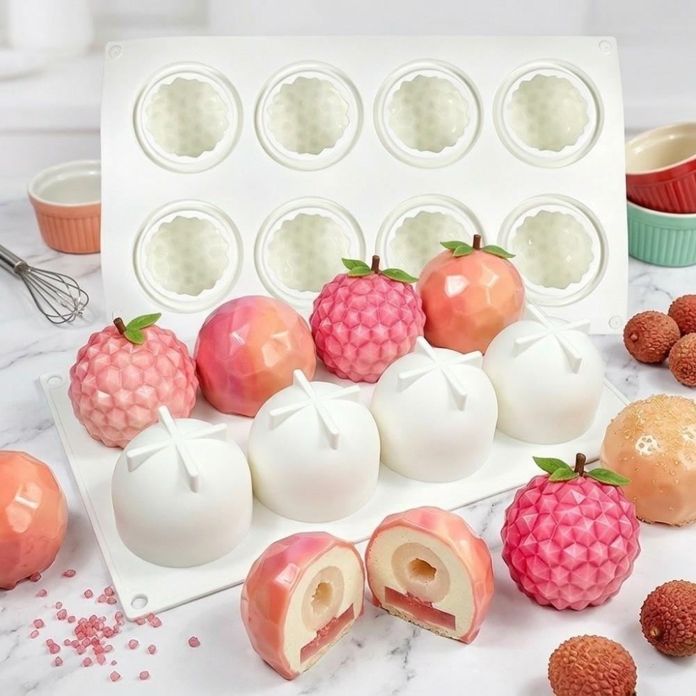 Non-Stick Surface Silicone Mold Set Food-Grade Silicone Dessert Mold  DIY Dessert Making