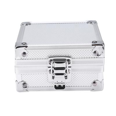 Cutie din Aluminiu pentru Mașină de Tatuat, Cutie de Transport și Depozitare, Cutie de Ambalare Electronică cu Lacăt