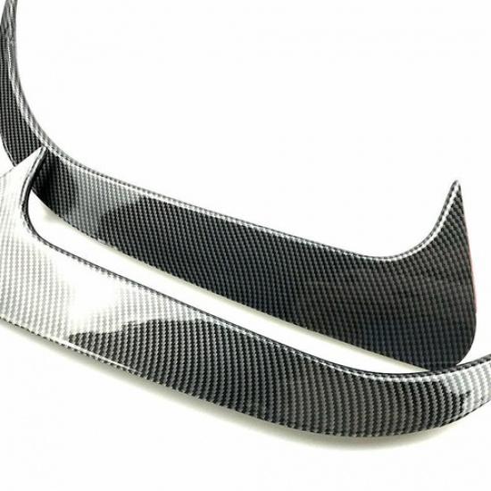 2x Carbon Fiber Look Rear Bumper Side Vent Canards For Mercedes-Benz W117 CLA220
