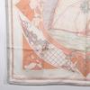 Hermes Carree90 Scarf VOYAGE Au LONG COURS Ocean Voyage White Silk Women Used