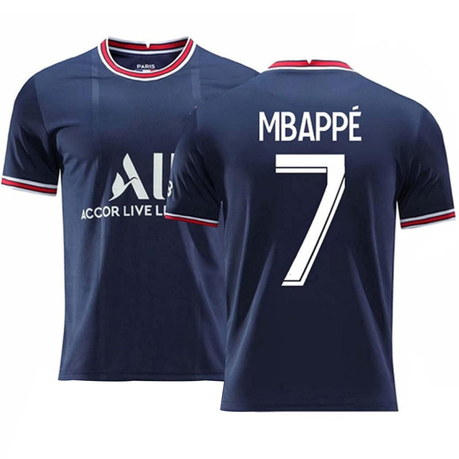 

21/22 Saint-Germain Домашняя футболка Футбольная форма Тренировочные топы Мужские S тёмно-синий