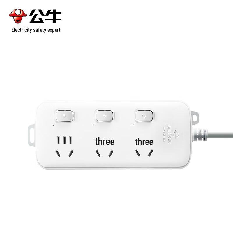 

BULL Power Strip with Individual Switches