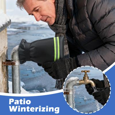 New Winter Waterproof Outdoor Faucet Cover Outside Garden Faucet Freeze Protection Sock Reusable Tap Protector