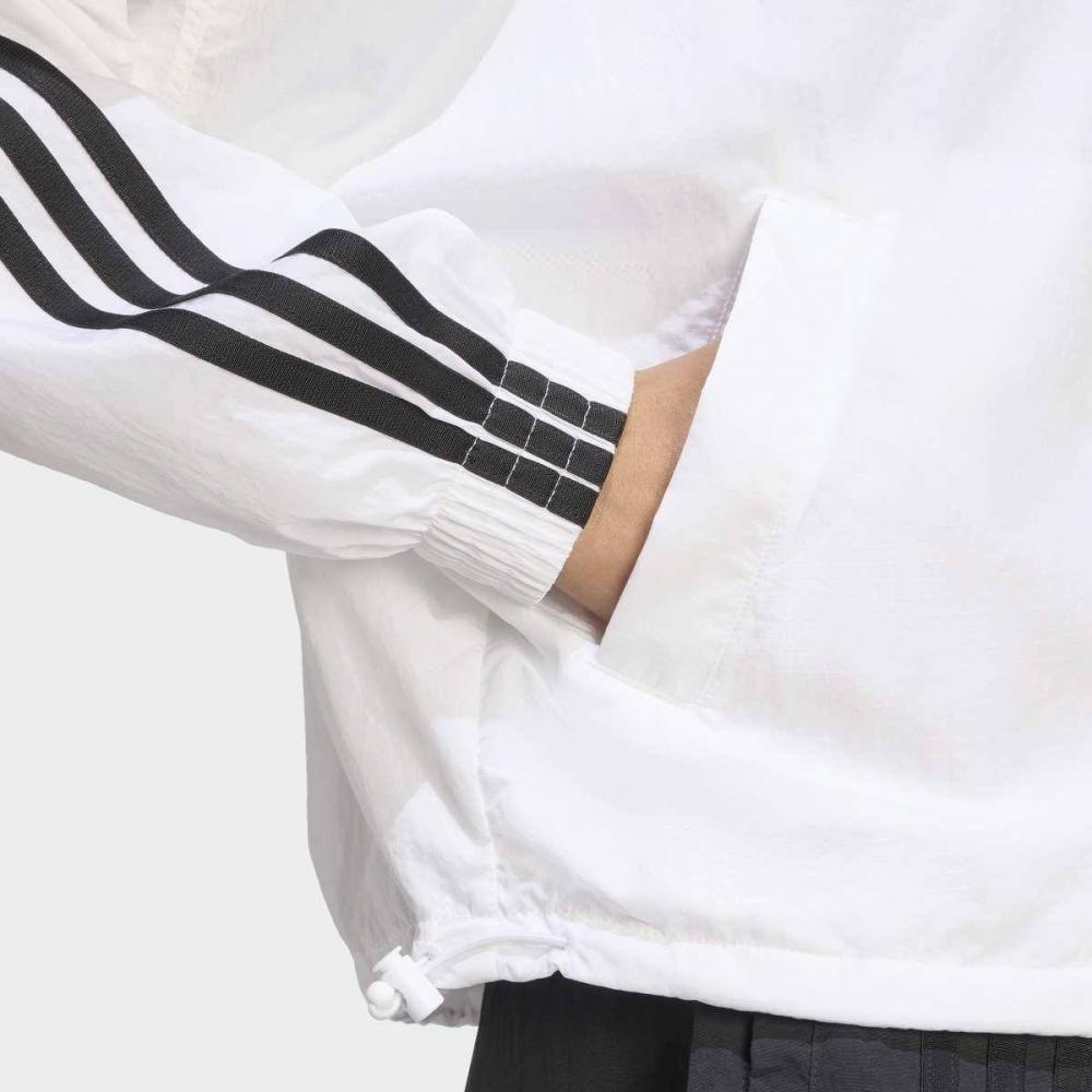 Adidas Women S Sporty 3 StripeS Windbreaker Jx1450