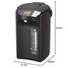Tiger Thermos (TIGER) Electric Pot Steamless VE Electric Magic Bottle Tokuko 3.0L Brown PIS-A301-T