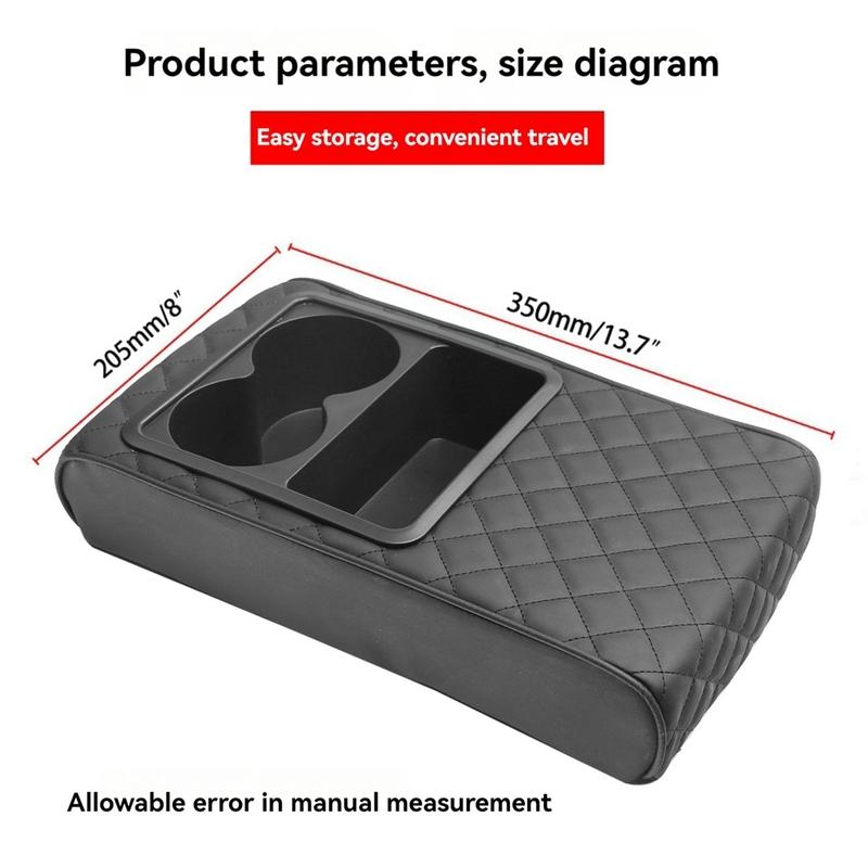 Car Center Console Cover Memory Foam Car Armrest Cushion Rest Covering Car Middle Console Covers