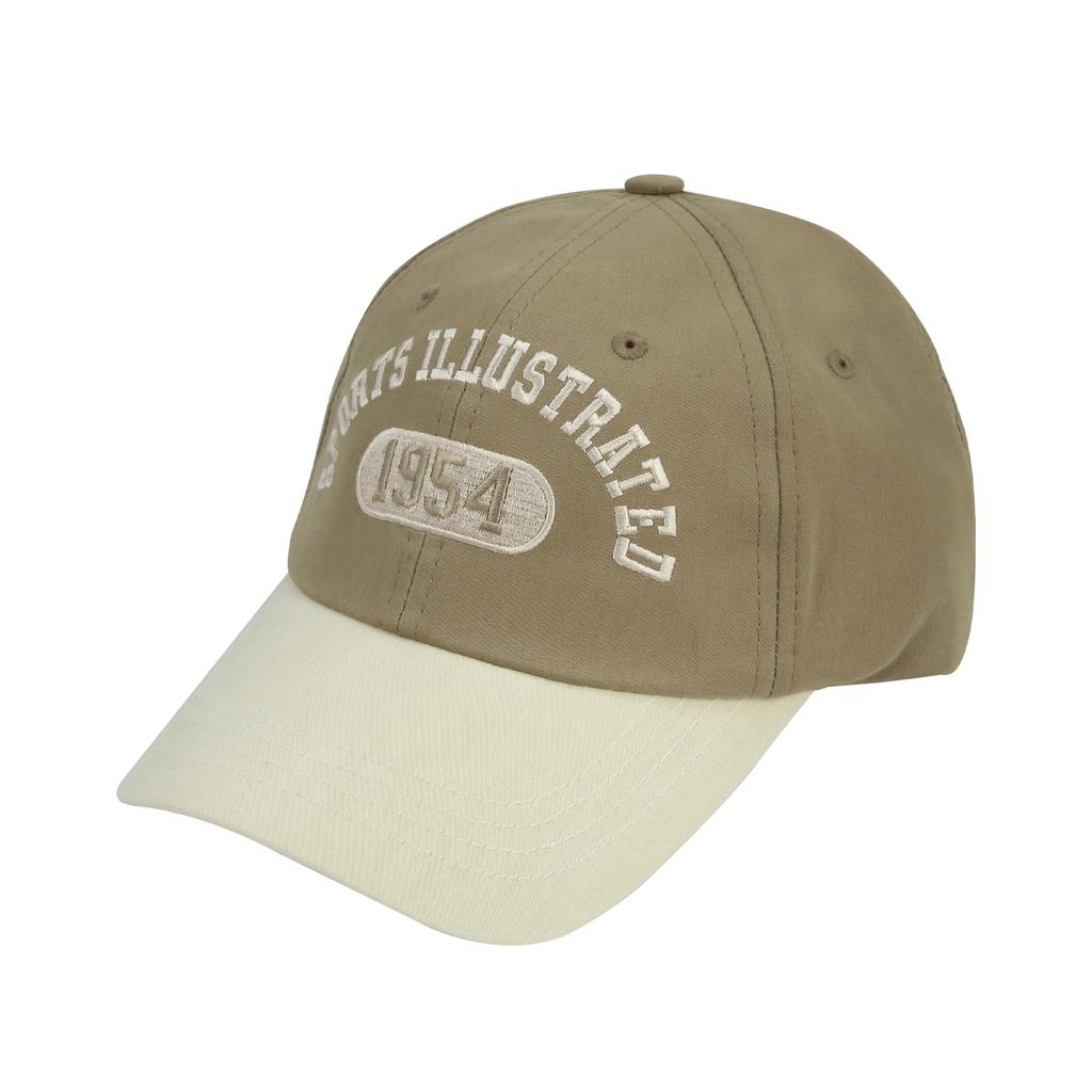 SPORTS ILLUSTRATED 1954 Color Block Ball Cap (Beige)
