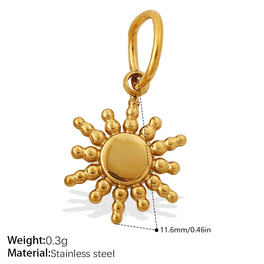 Yori 2Pcs Fashionable Retro Bohemian Style DIY Heart and Flower Pendant Accessories for Handmade Jewelry Making Design