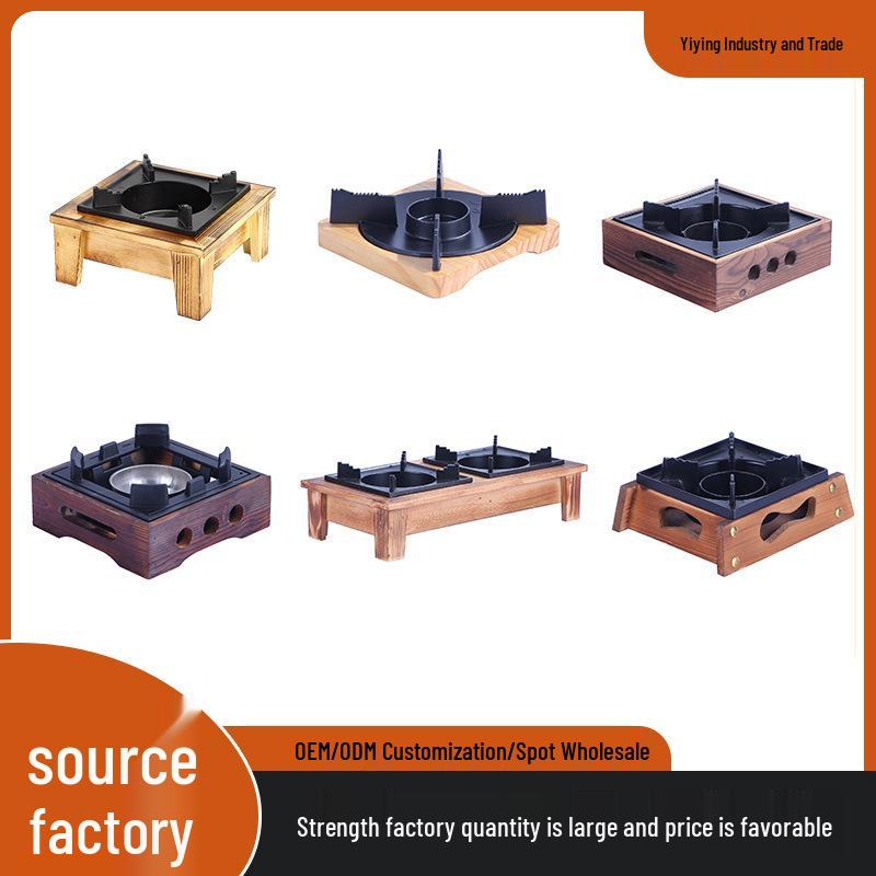 Portable Thickened Aluminum Alcohol Stove for Kitchen and Household Use