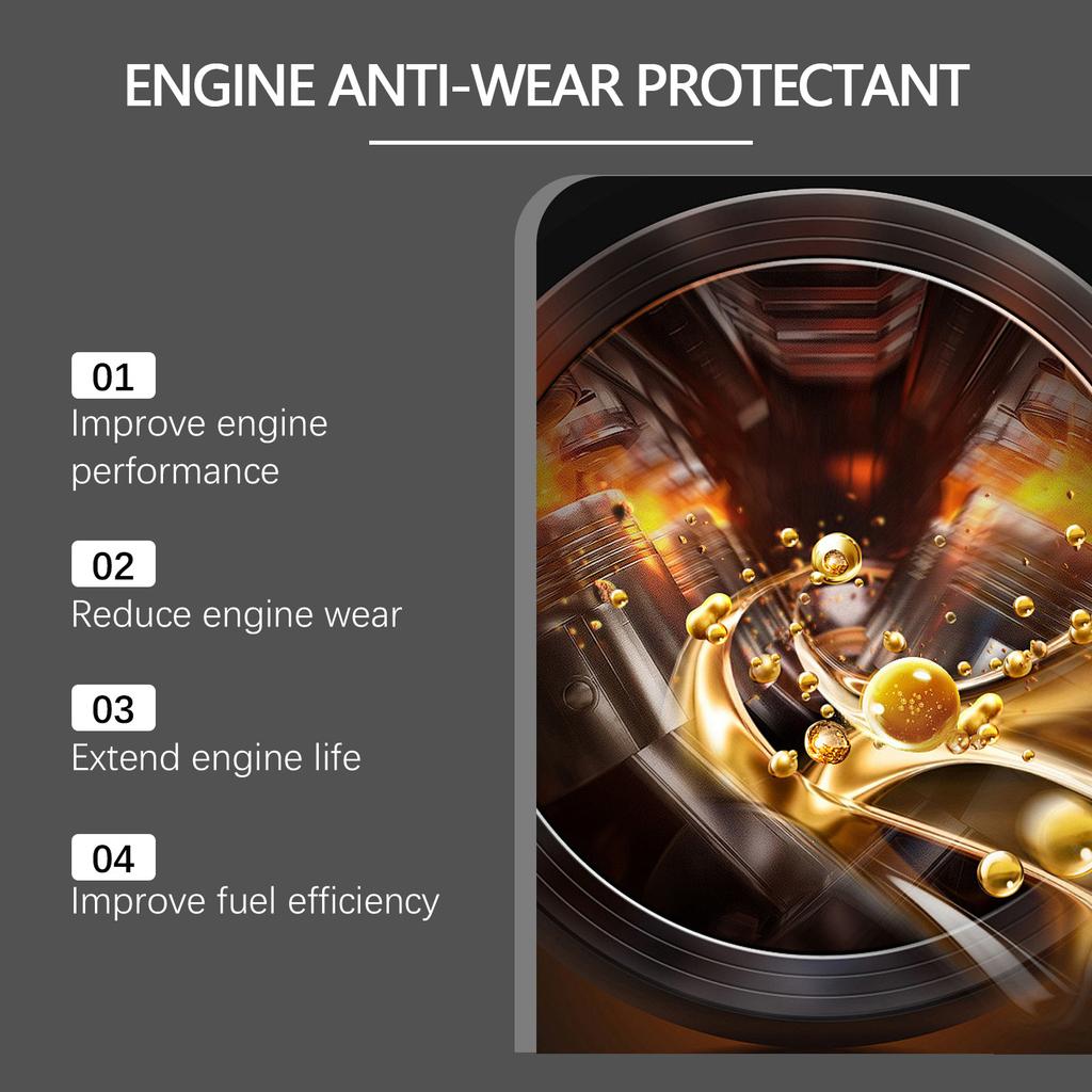 Engine Anti-Wear Protection Additive Reduce Noise Vibration Prevent Rust Car Care Rayhong