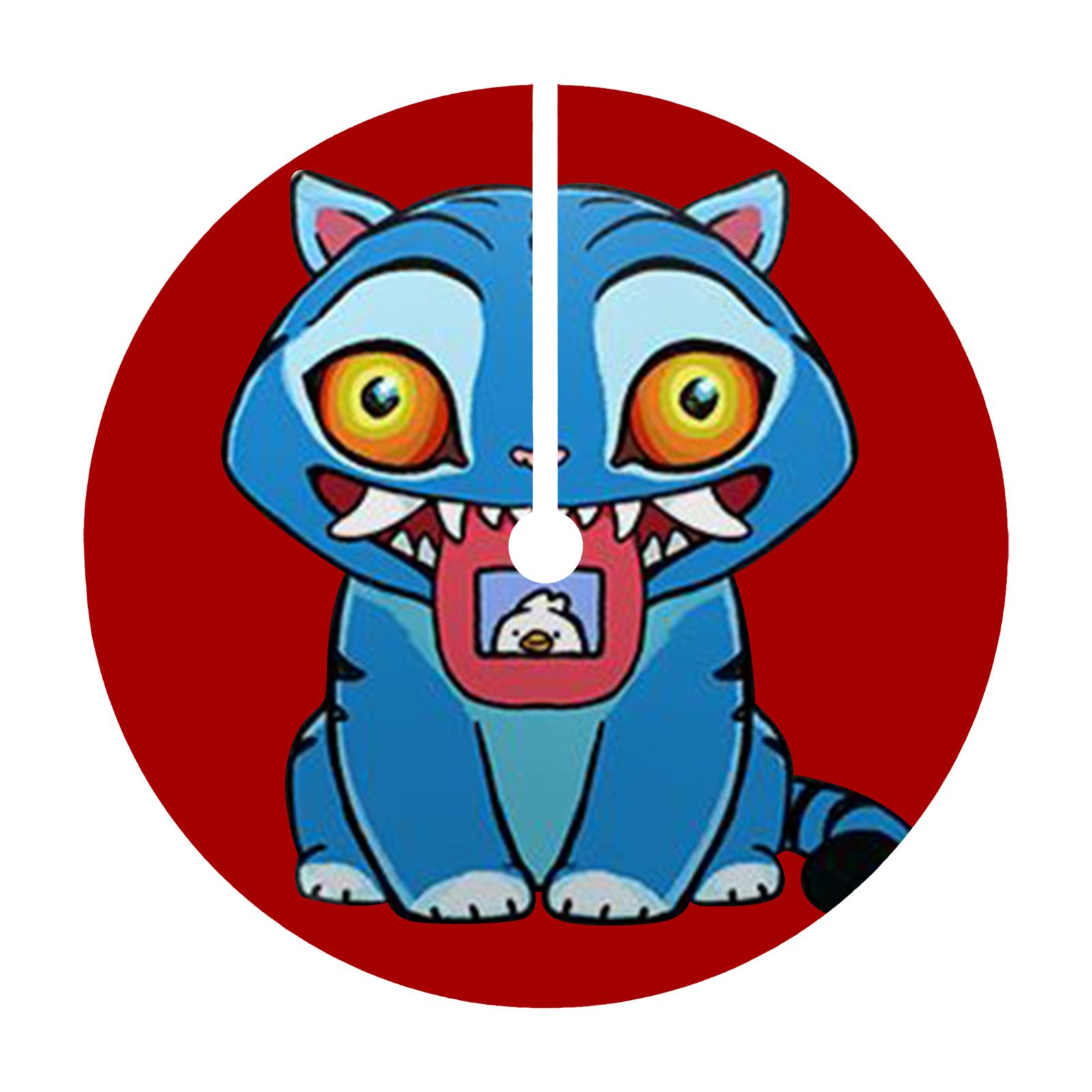 

Christmas Tree Skirt, Christmas Tree Mat, Christmas Decoration, Christmas Surprise For Friends And Family One Size