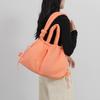 Down-filled Nylon Drawstring Backpack for Women, Lightweight Convertible Shoulder Bag, Tote Bag, Crossbody Cotton Padded Bag