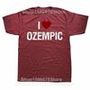 Funny I Love Ozempic Classic T Shirts Men Women Pure Cotton Humor Streetwear Tee Shirt Short Sleeve Unisex Loose Clothing