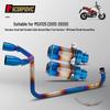 MSX125 Motorcycle Exhaust System: Full Exhaust Pipe & Muffler for 2012-2020 Models